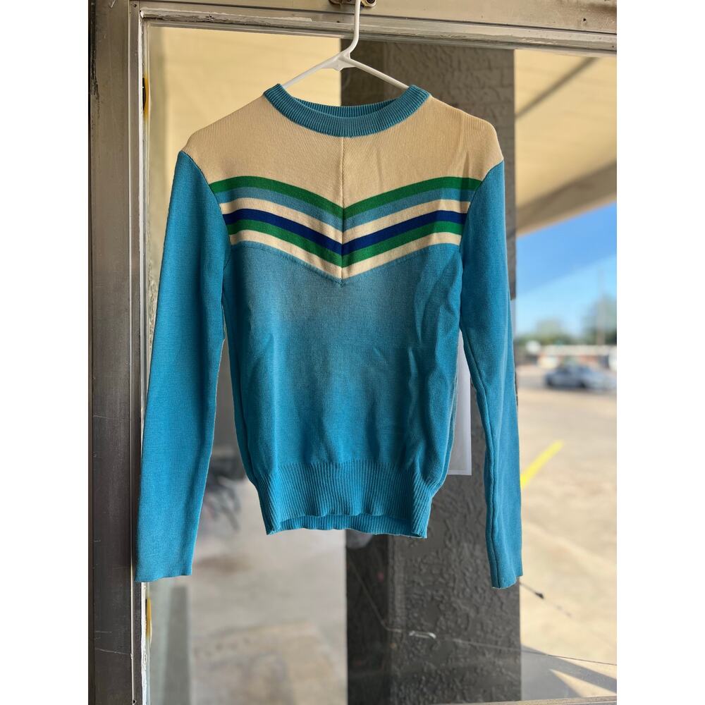 Vintage 1970’s blue Meister sweater size S